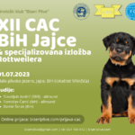 XII CAC BiH Jajce 2023 i specijalizovana izložba Rottweilera, 1.7.2023. – Mlinčići